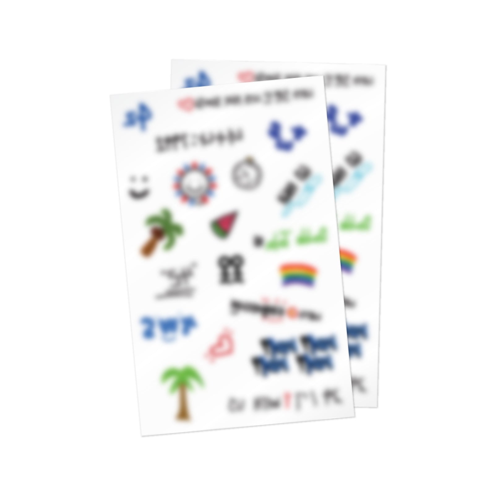 TWS - Summer Beat! Pop Up Store Official MD Tattoo Sticker
