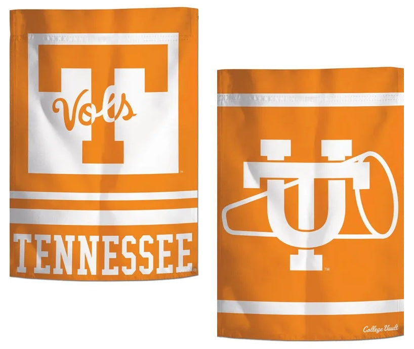 Tennessee Volunteers Garden Flag 2 Sided Classic Vintage Logo
