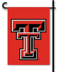 Texas Tech Red Raiders Garden Flag 2 Sided Logo