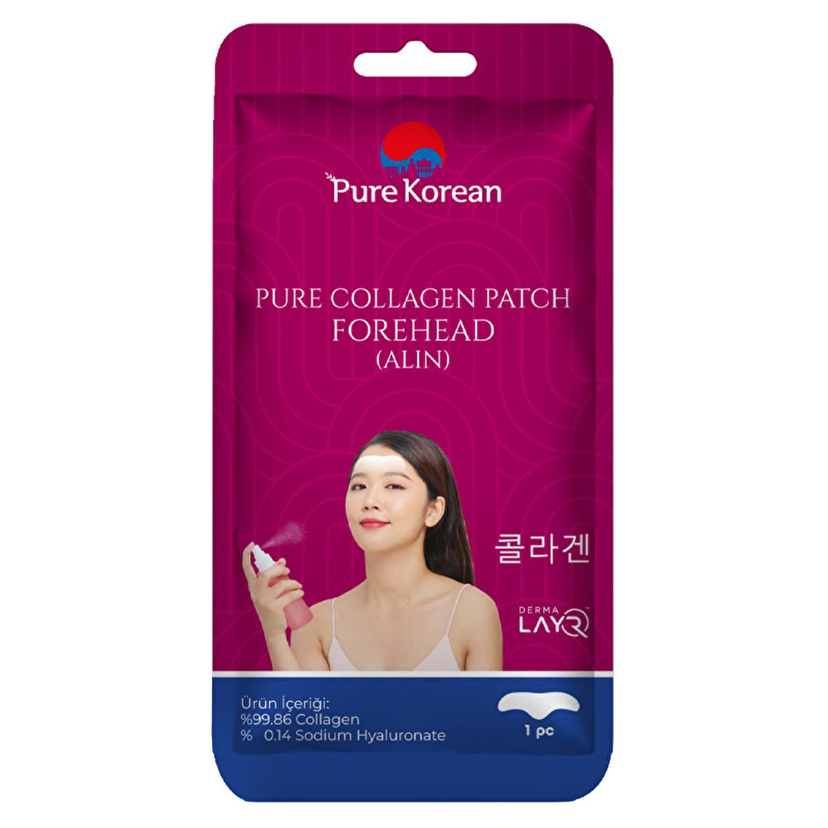 Pure Korean Collagen Forehead Patch - Hydrating Anti-Aging Skincare for Forehead Wrinkles
