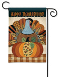 Thanksgiving Turkey Garden Flag