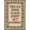 This is a High Class Joint Poster Print