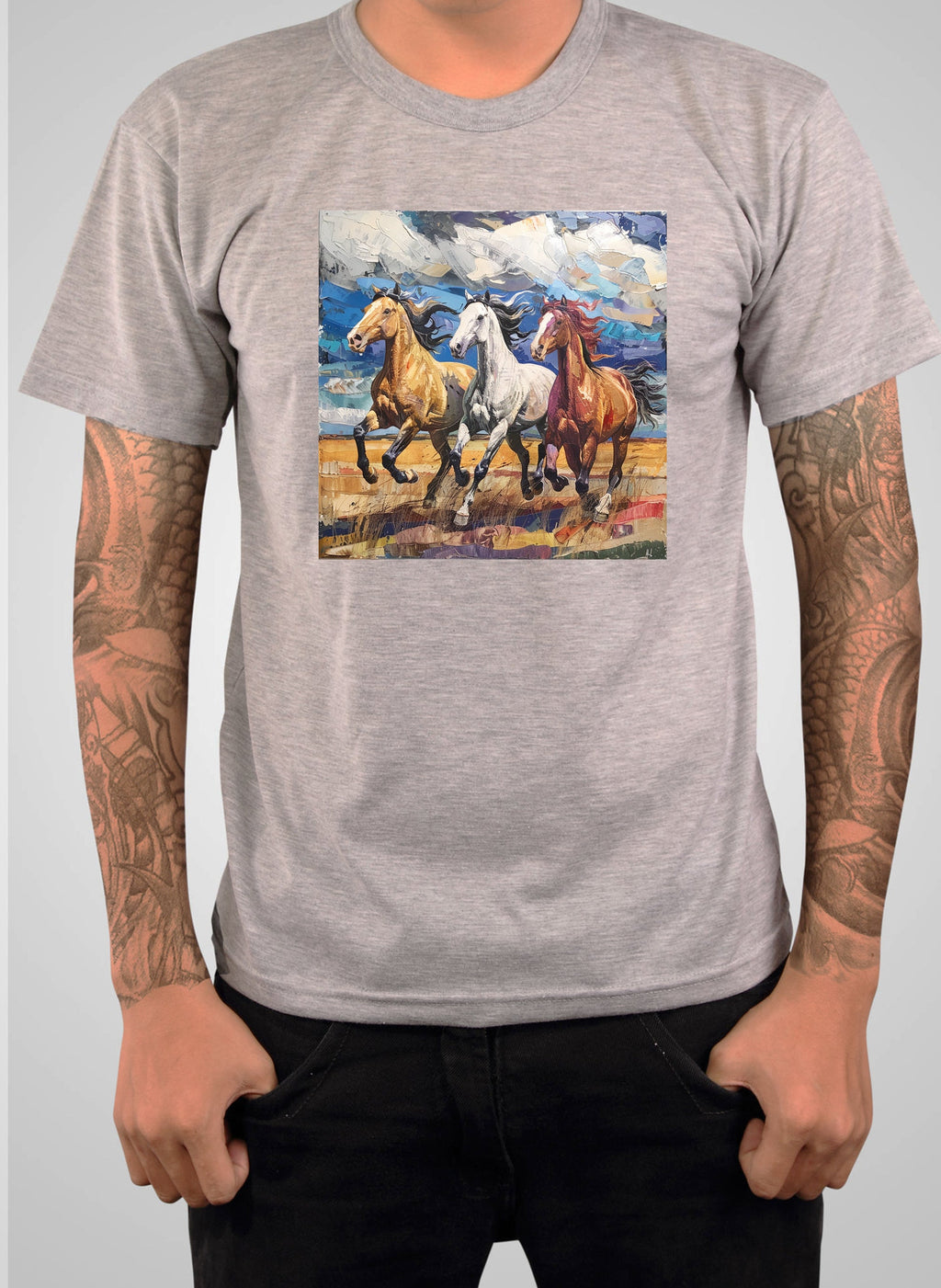Three Horses T-Shirt