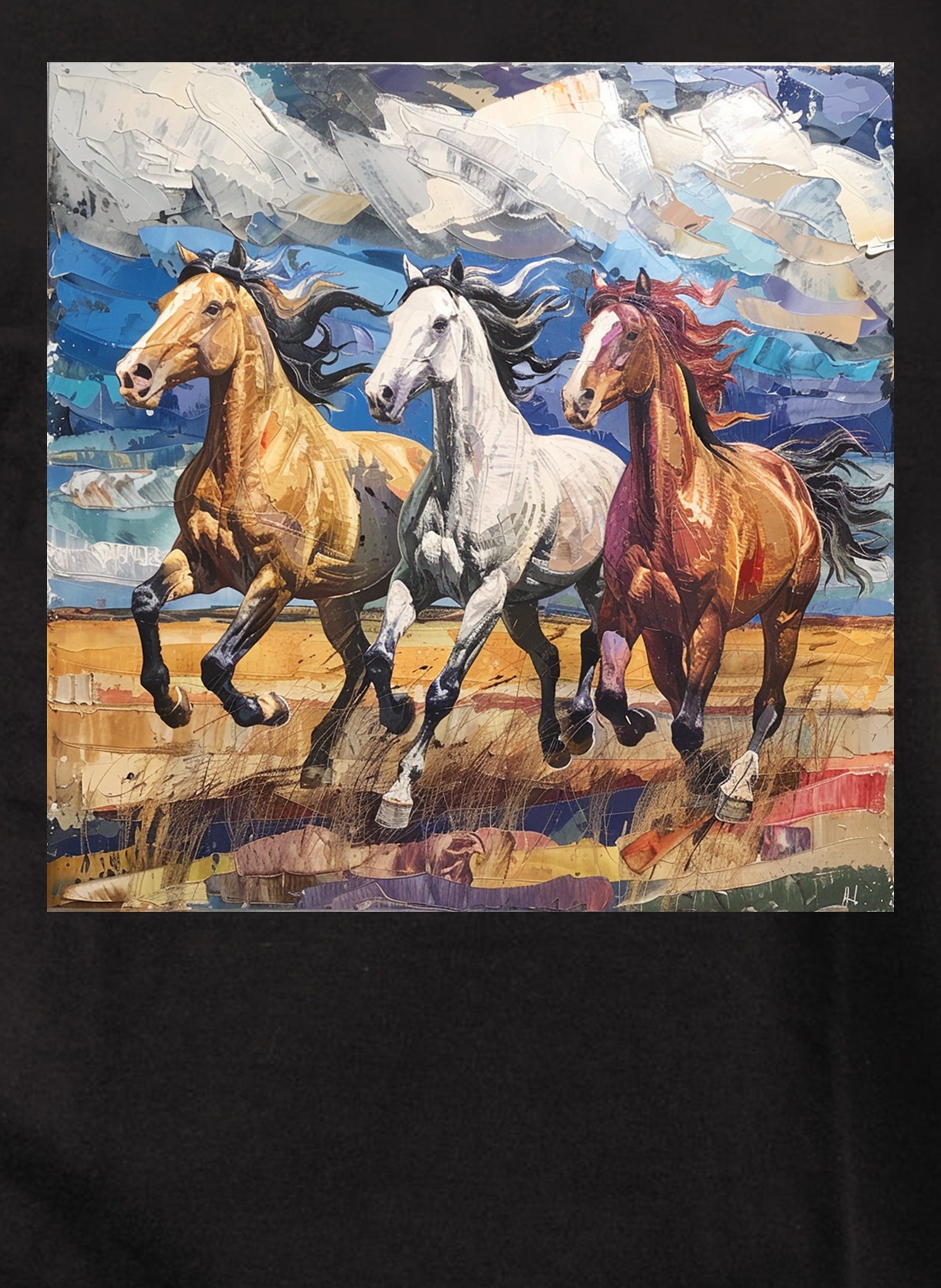 Three Horses T-Shirt