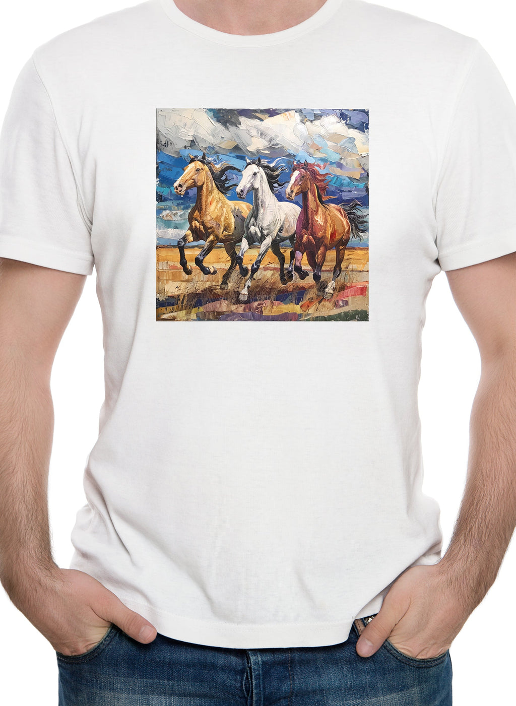 Three Horses T-Shirt