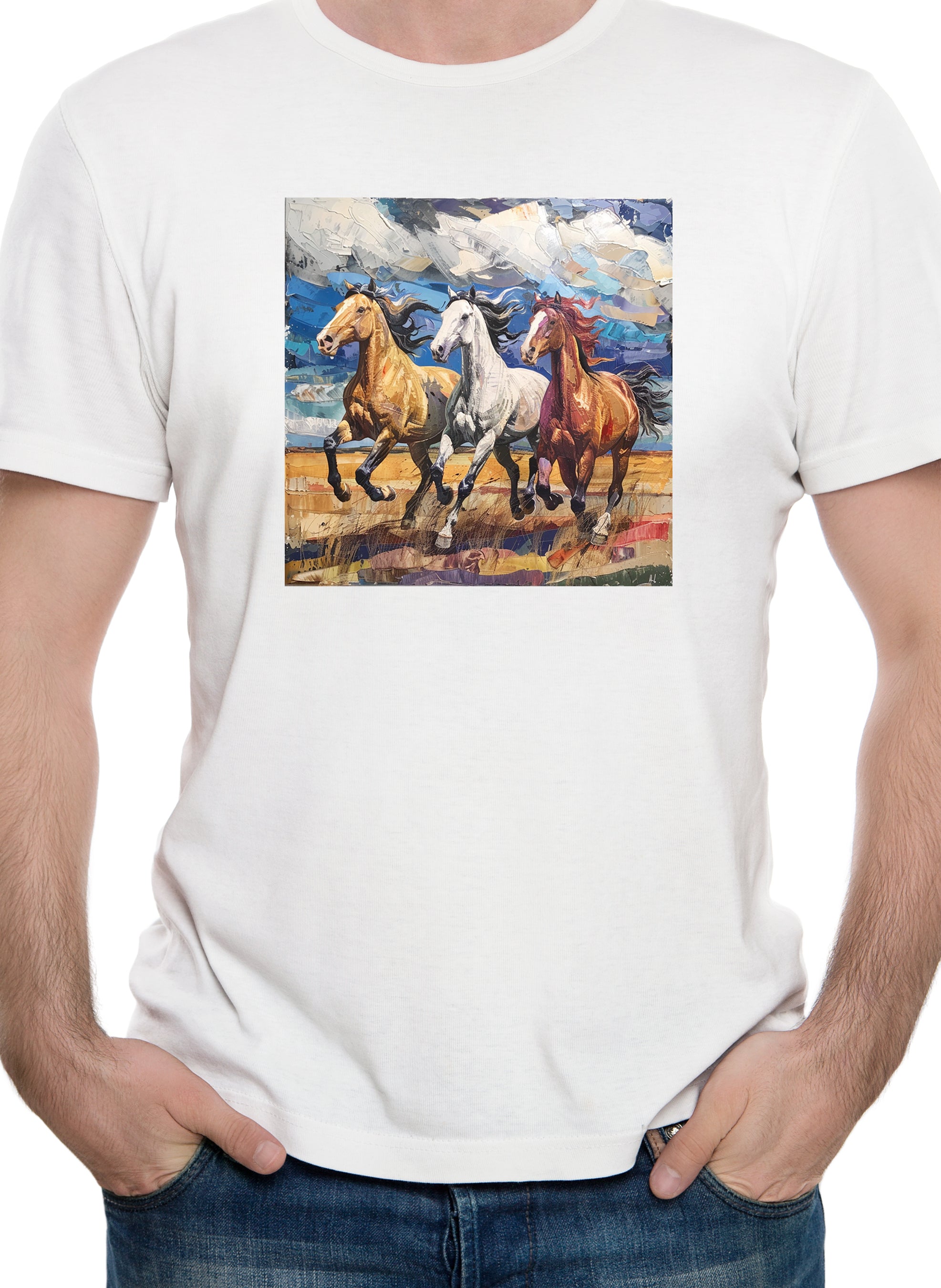Three Horses T-Shirt