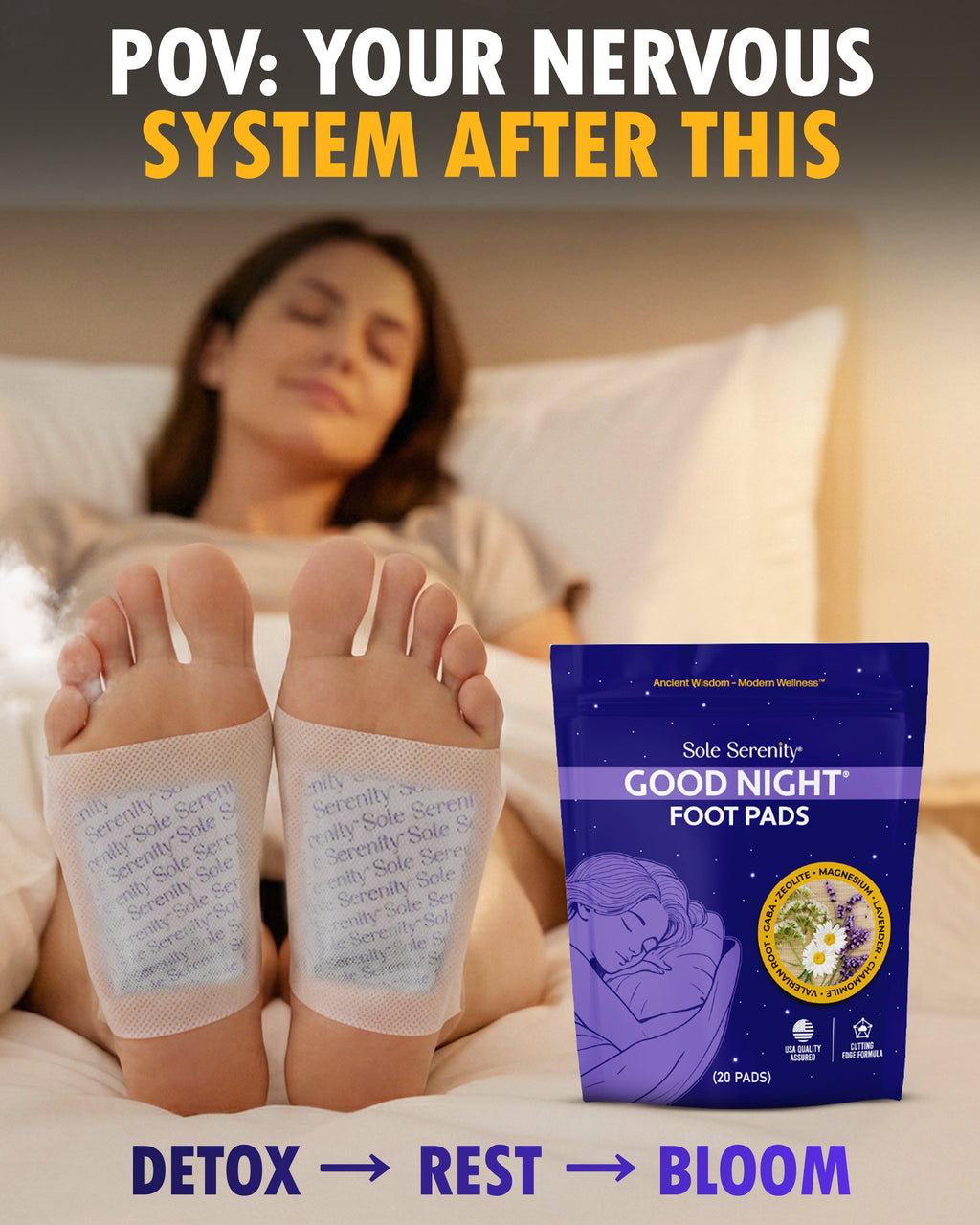 Good Night Sleep + Detox Foot Pads