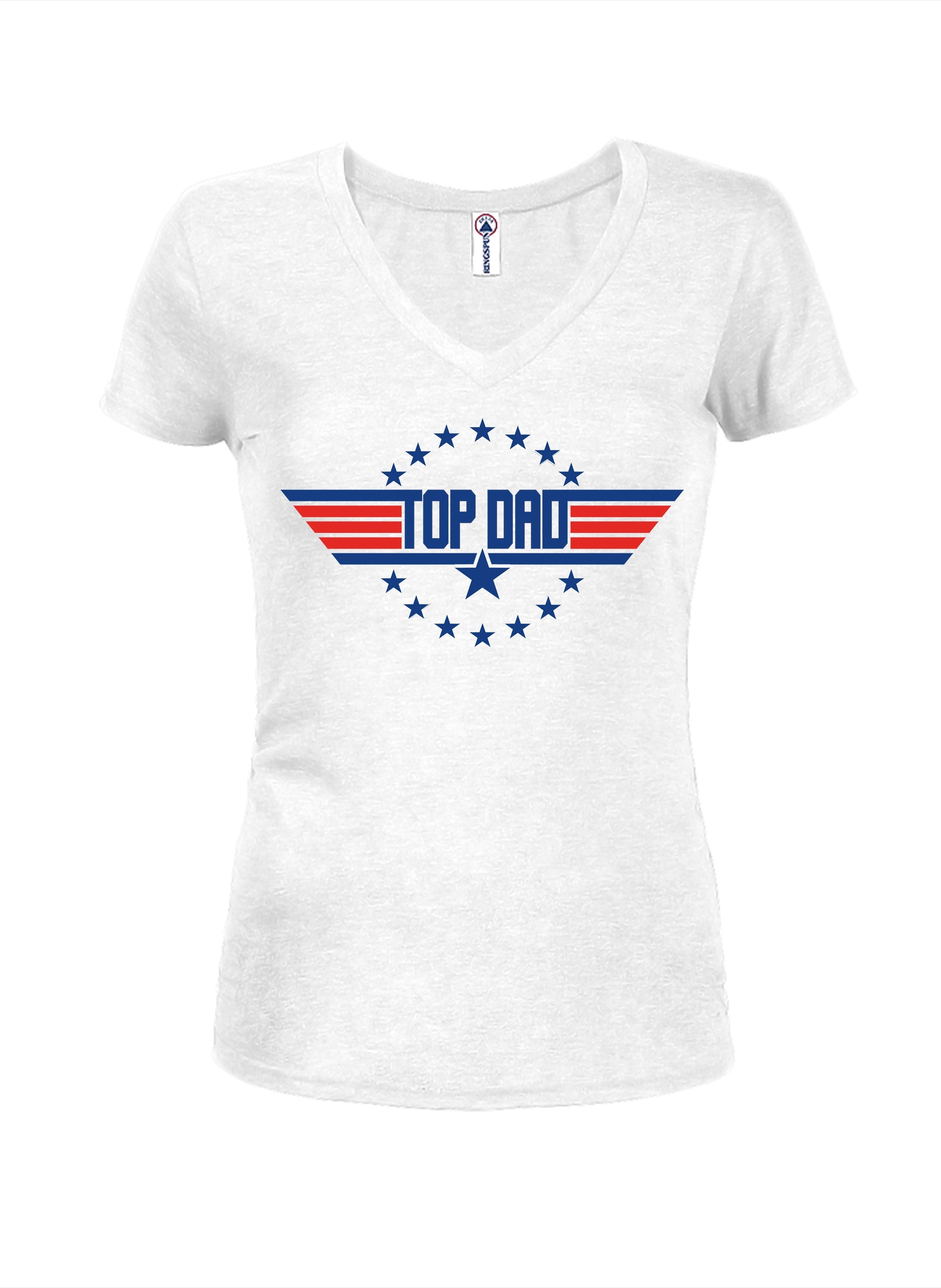 Top Dad Circle Stars T-Shirt