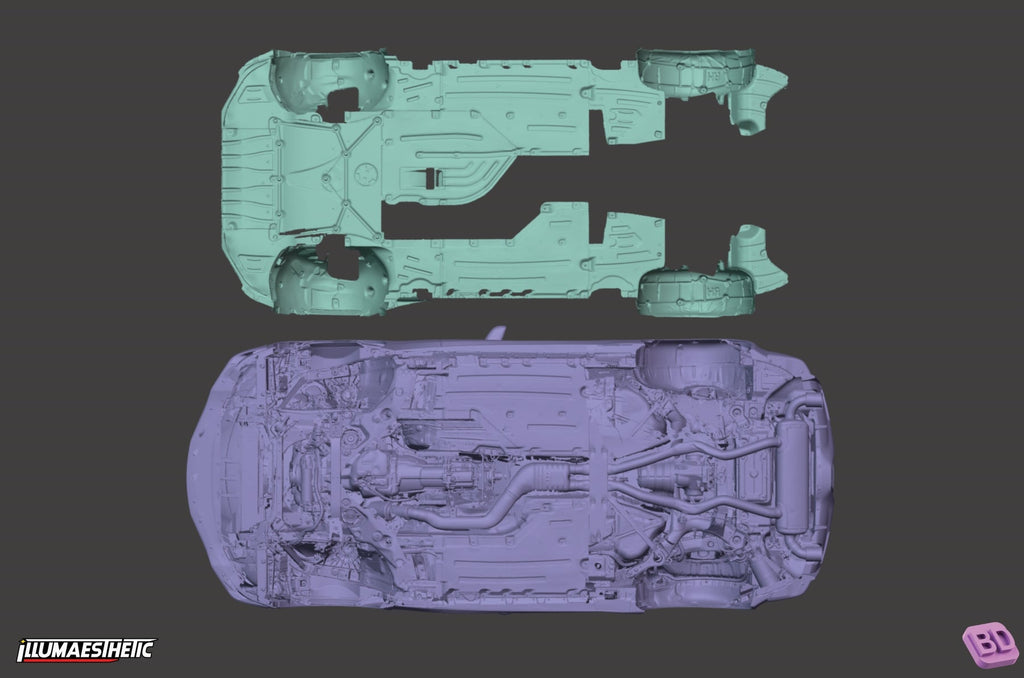 Toyota GR Supra (A90) 3D Scan (2019+)