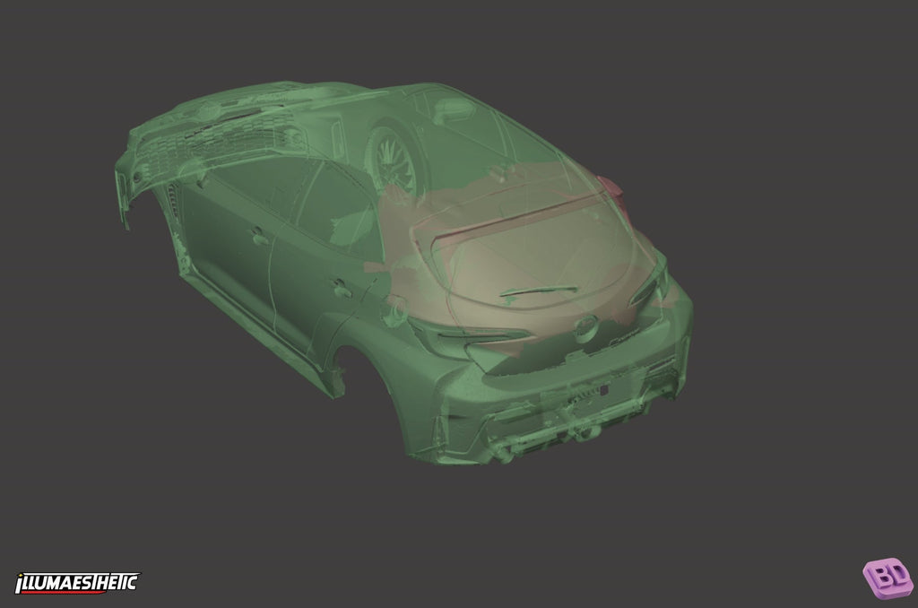 Toyota GR Corolla (GZEA14) 3D Scan (2023+)