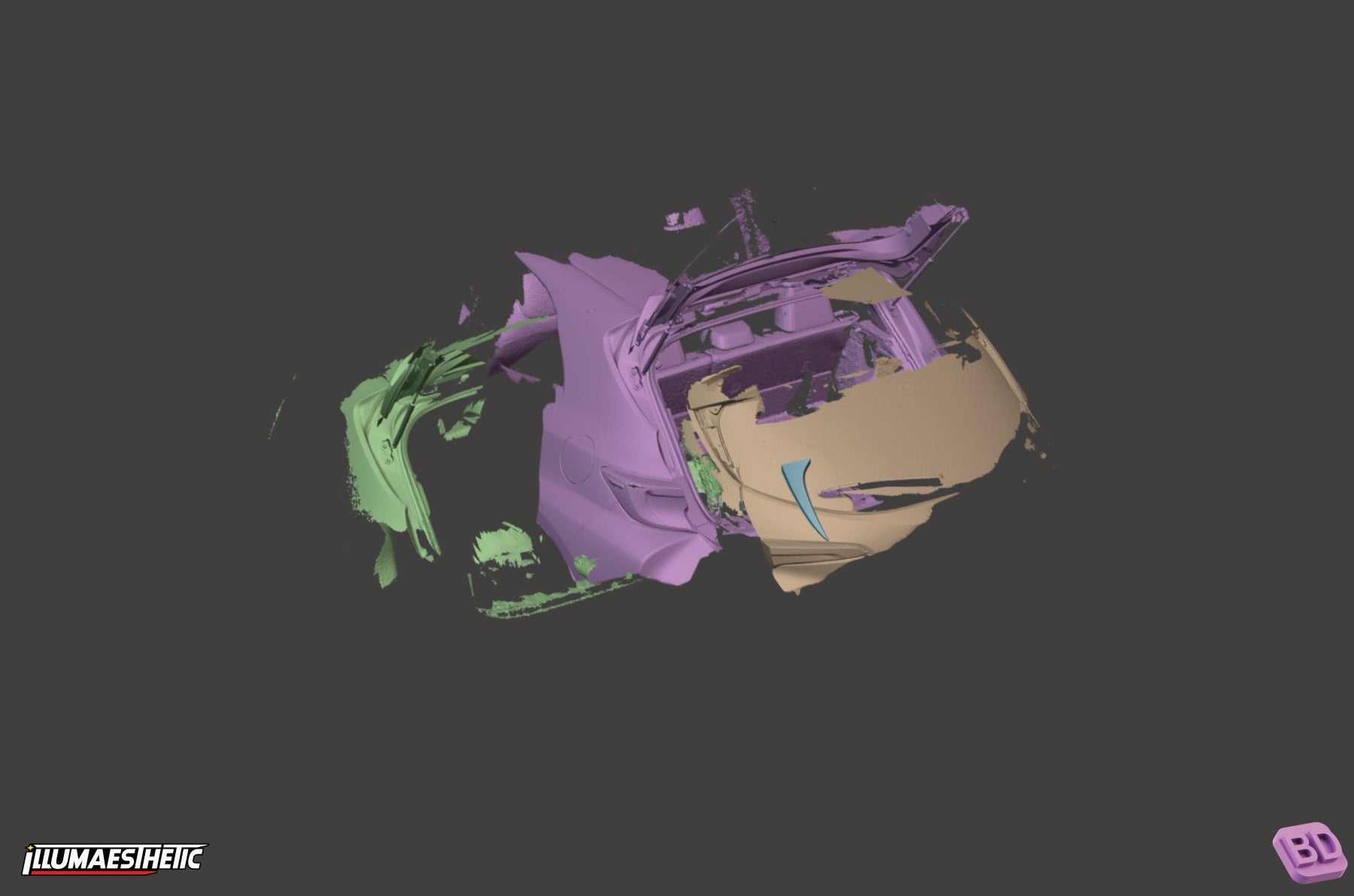 Toyota GR Corolla (GZEA14) 3D Scan (2023+)