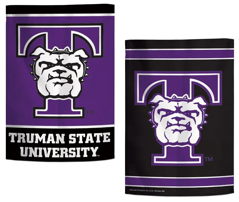 Truman State Bulldogs 2 Sided Garden Flag