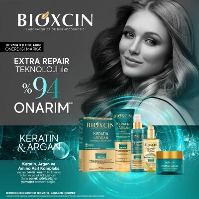Bioxcin Keratin Argan Hair Care Oil - Nourishing & Repairing Treatment for Damaged Hair, 5.07 fl oz
