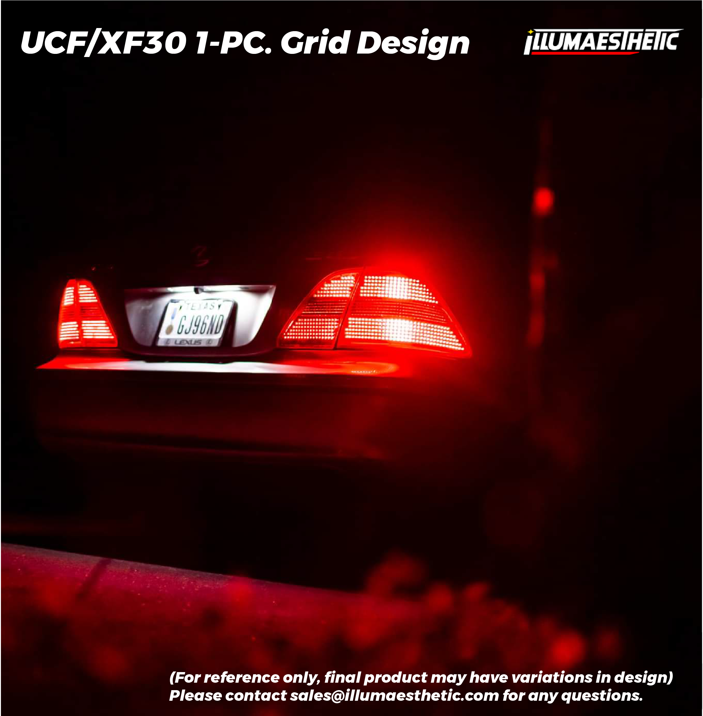 Lexus LS430 & Toyota Celsior (XF30, Zenki Pre-Facelift 00-03) - Complete DIY Kit
