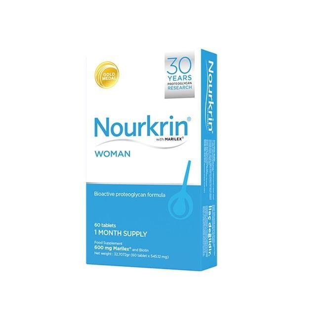 Nourkrin Woman Marilex Biotin Supplement for Women's Hair Health - 60 Tablets