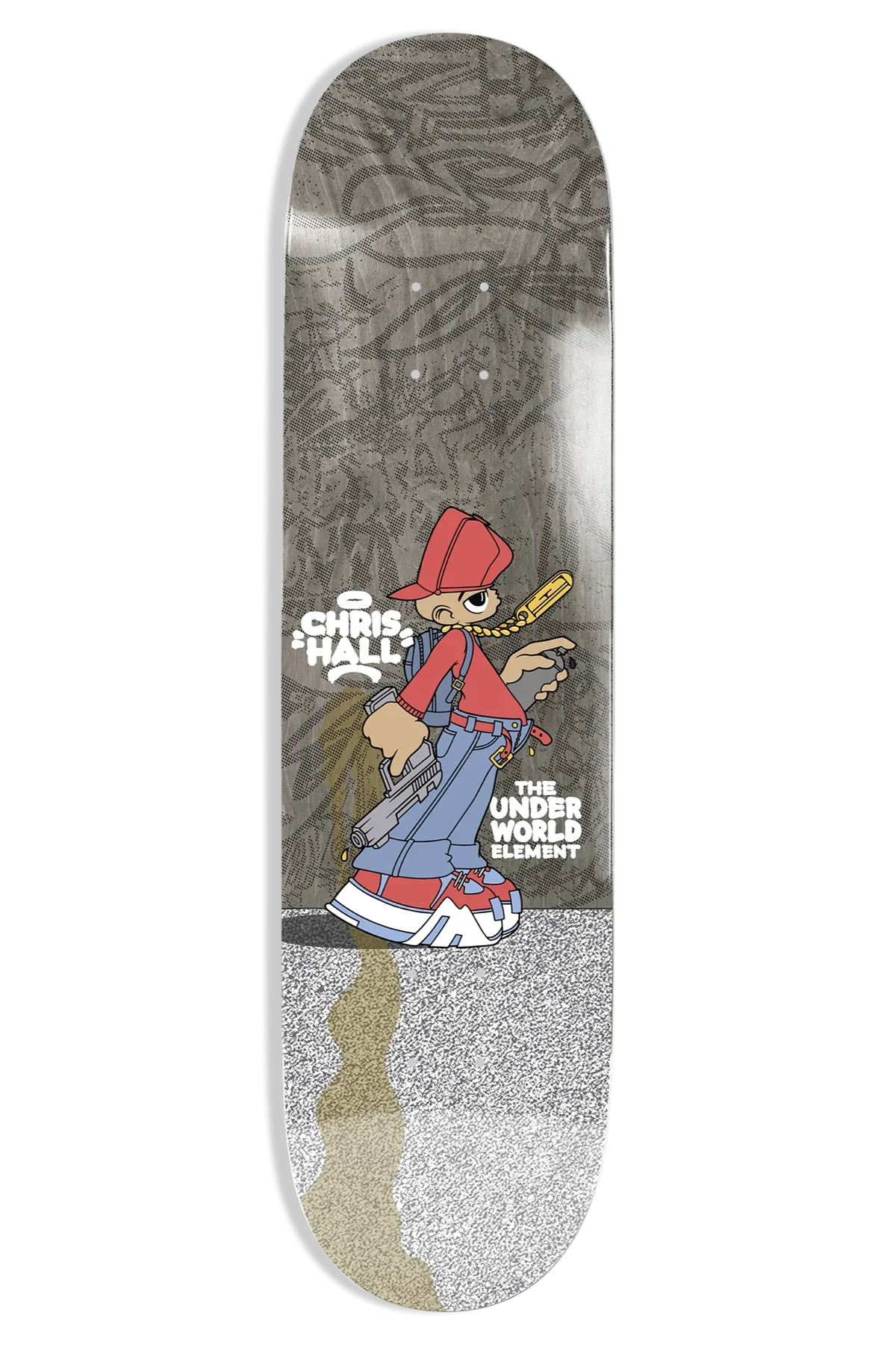 Underworld Element Hall B-Boy EX7 8.5" Skateboard Deck