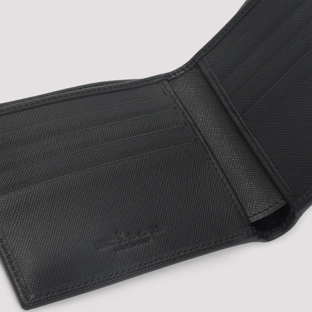 KITON Mini Leather Wallet - FW25