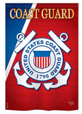 US Coast Guard Garden Flag 2 Sided Military