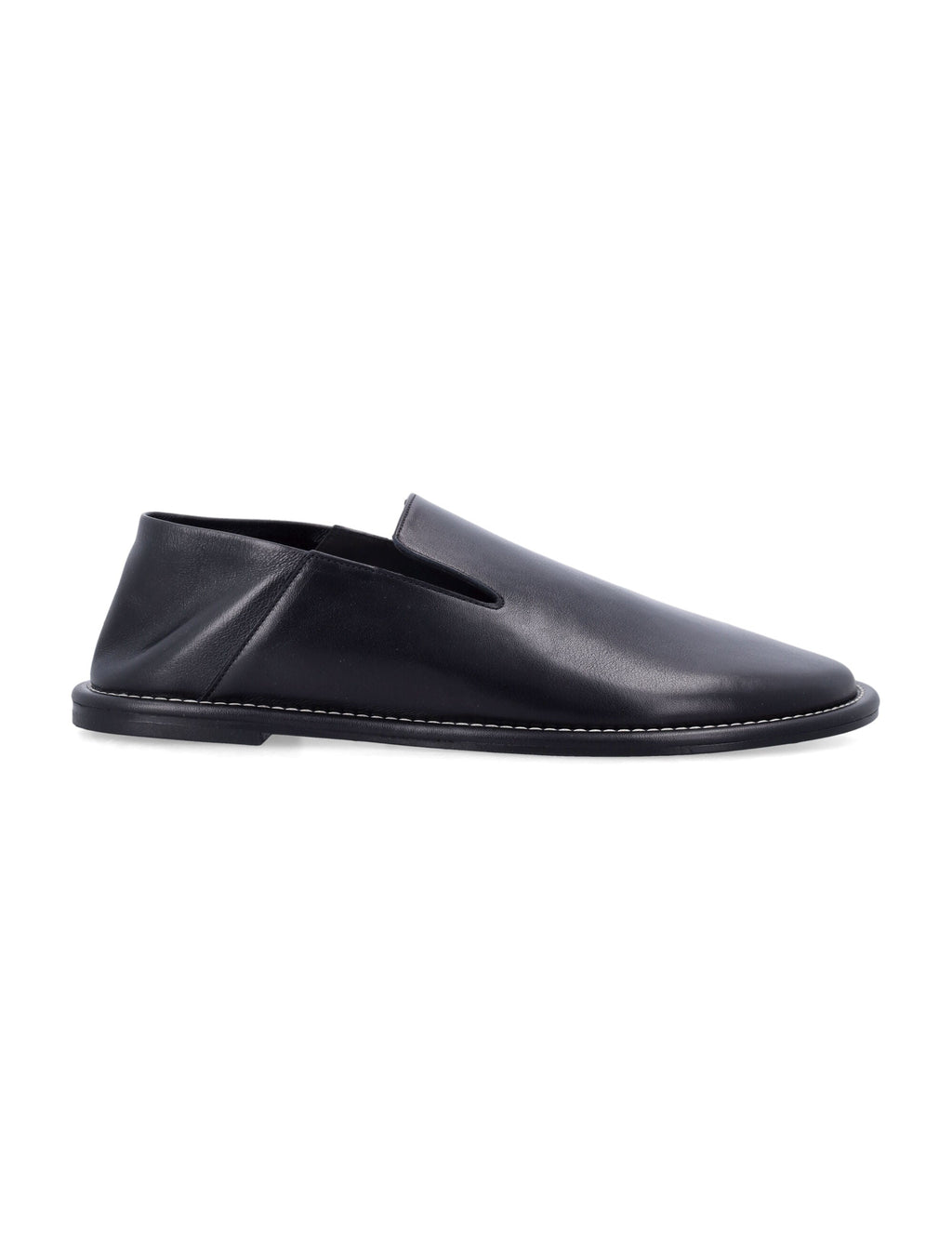 AMI PARIS Men's Timeless Mini Leather Loafers