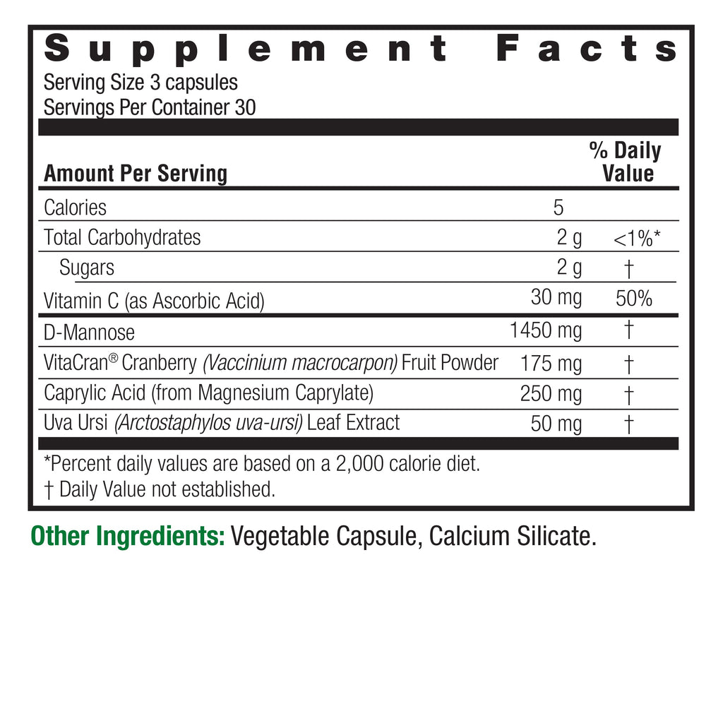 Nature's Answer UT Dietary Supplement, 90 Vegetarian Capsules