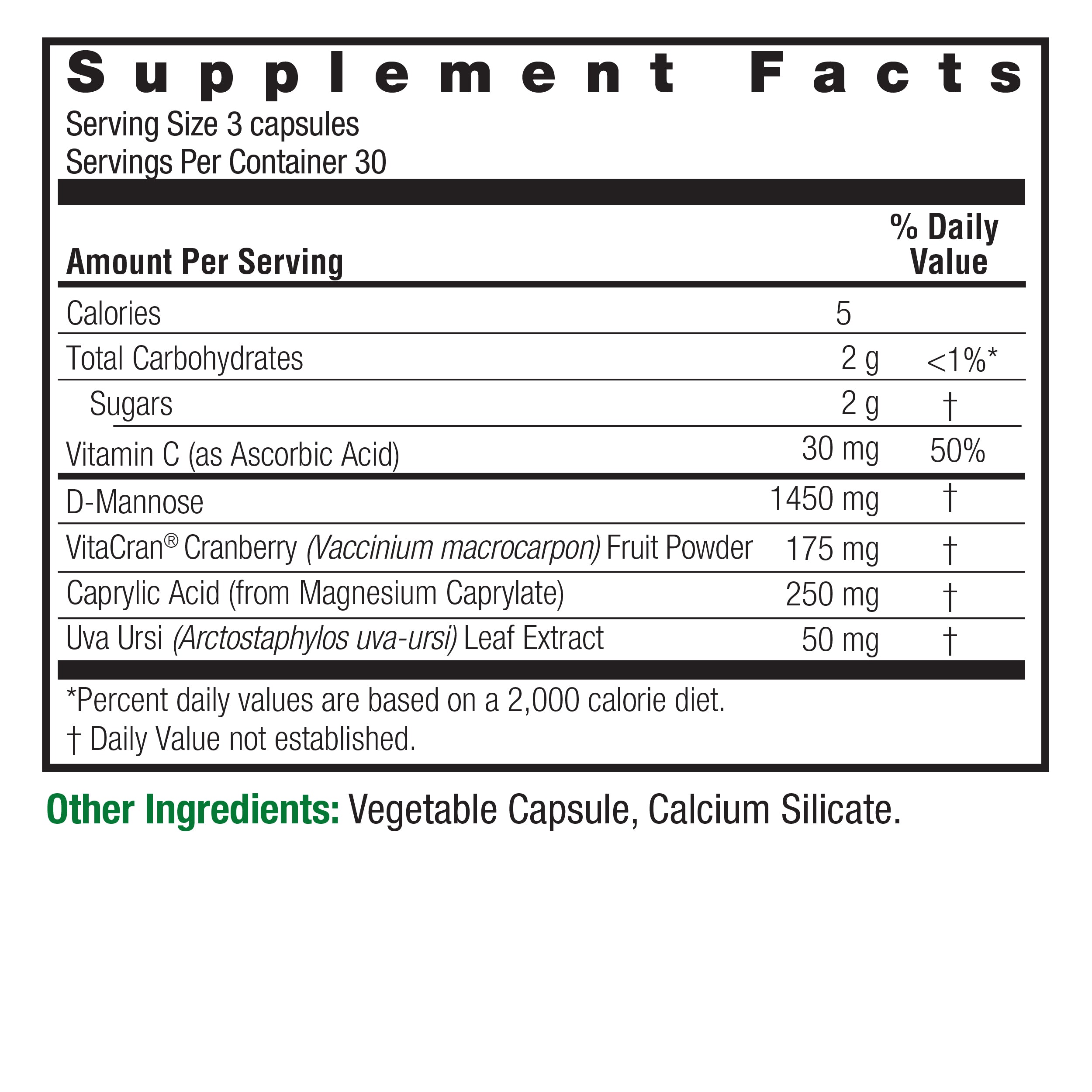 Nature's Answer UT Dietary Supplement, 90 Vegetarian Capsules