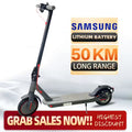 Ultra Long Range 30 Mile Electric Scooter 350W, 8.5-inch Tires, 25-30KM/H Maximum Speed, Adult Folding Commuting Electric Scooter, Suitable For Adult Commuting, Foldable/Upgraded 450W, Long Range 50km, High End Electric Scooter