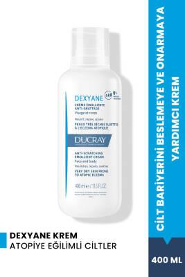 Ducray Dexyane Emollient Cream 400ml - Fragrance-Free Moisturizer for Dry, Atopic Skin