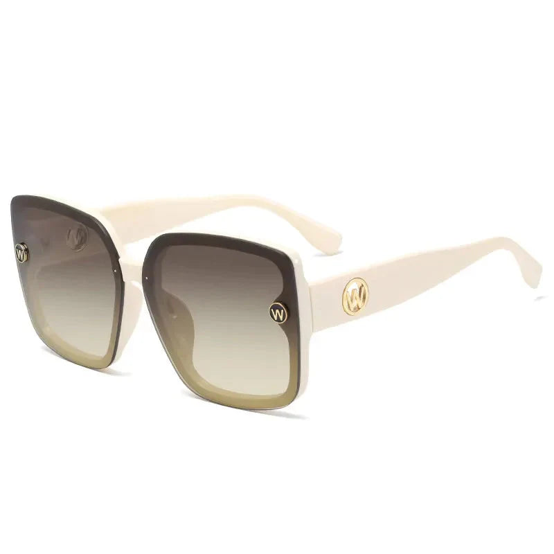 Unisex Square Frame Sunglasses