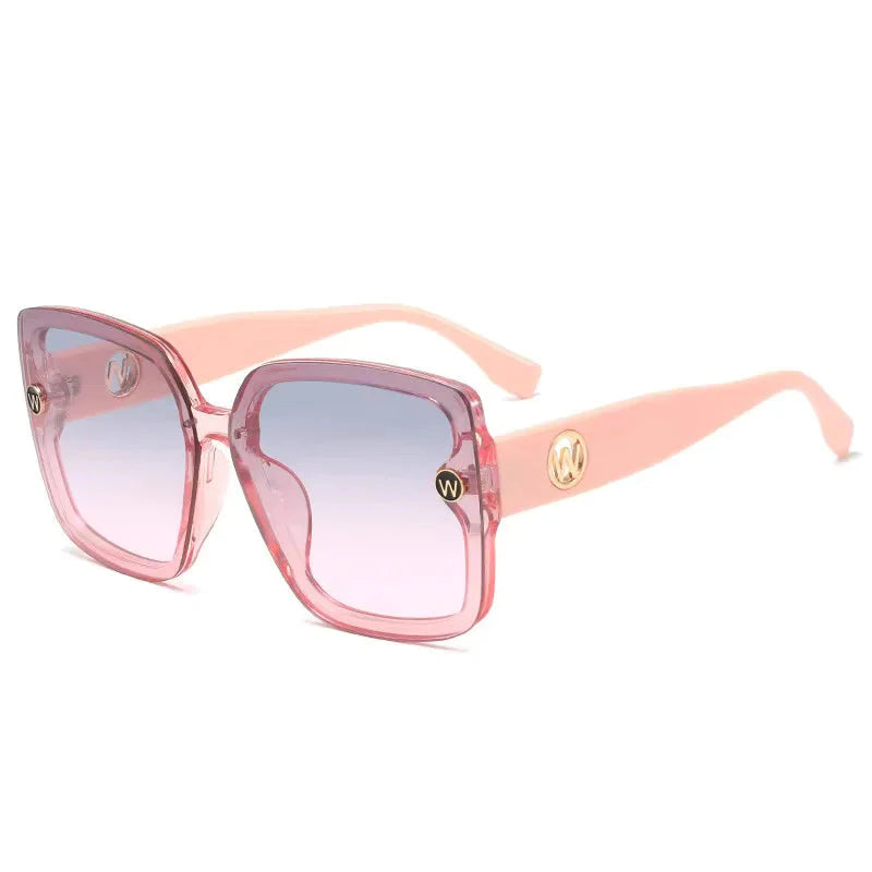 Unisex Square Frame Sunglasses
