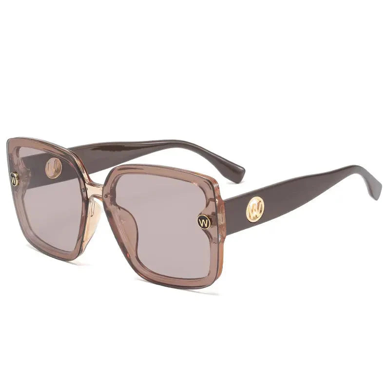 Unisex Square Frame Sunglasses