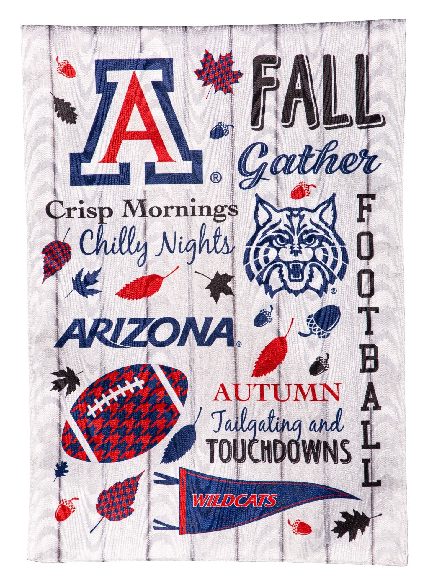 University of Arizona Fall 2 Sided Garden Flag