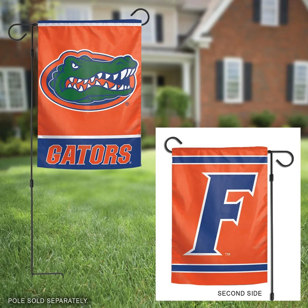 University of Florida Garden Flag 2 Sided Double Logo