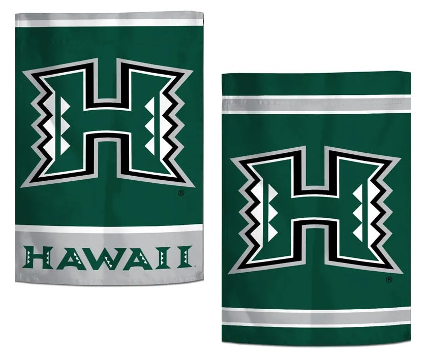University of Hawaii 2 Sided Garden Flag