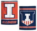 University of Illinois Garden Flag 2 Sided Illini