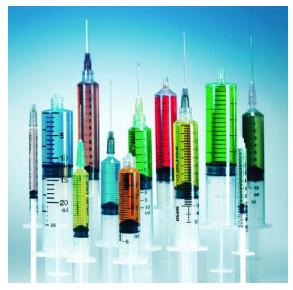 General Purpose Syringe Nipro™ 3 mL Luer Lock Tip Without Safety - JD+03L