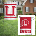 Utah Garden Flag 2 Sided Utes Vintage Classic Logo