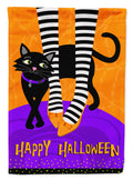 Halloween Witches Feet Garden Flag Mailbox Decorative Yard Banner Outside Patio Artwork for Flower Beds, Garden Size, Multicolor