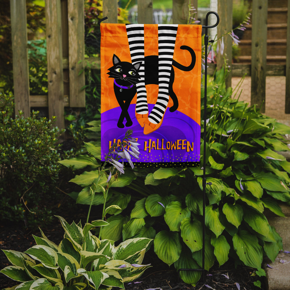 Halloween Witches Feet Garden Flag Mailbox Decorative Yard Banner Outside Patio Artwork for Flower Beds, Garden Size, Multicolor