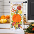 Vintage Welcome Autumn 2 Sided Long Garden Flag
