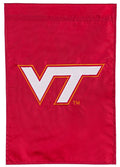 Virginia Tech Garden Flag 2 Sided Applique Logo