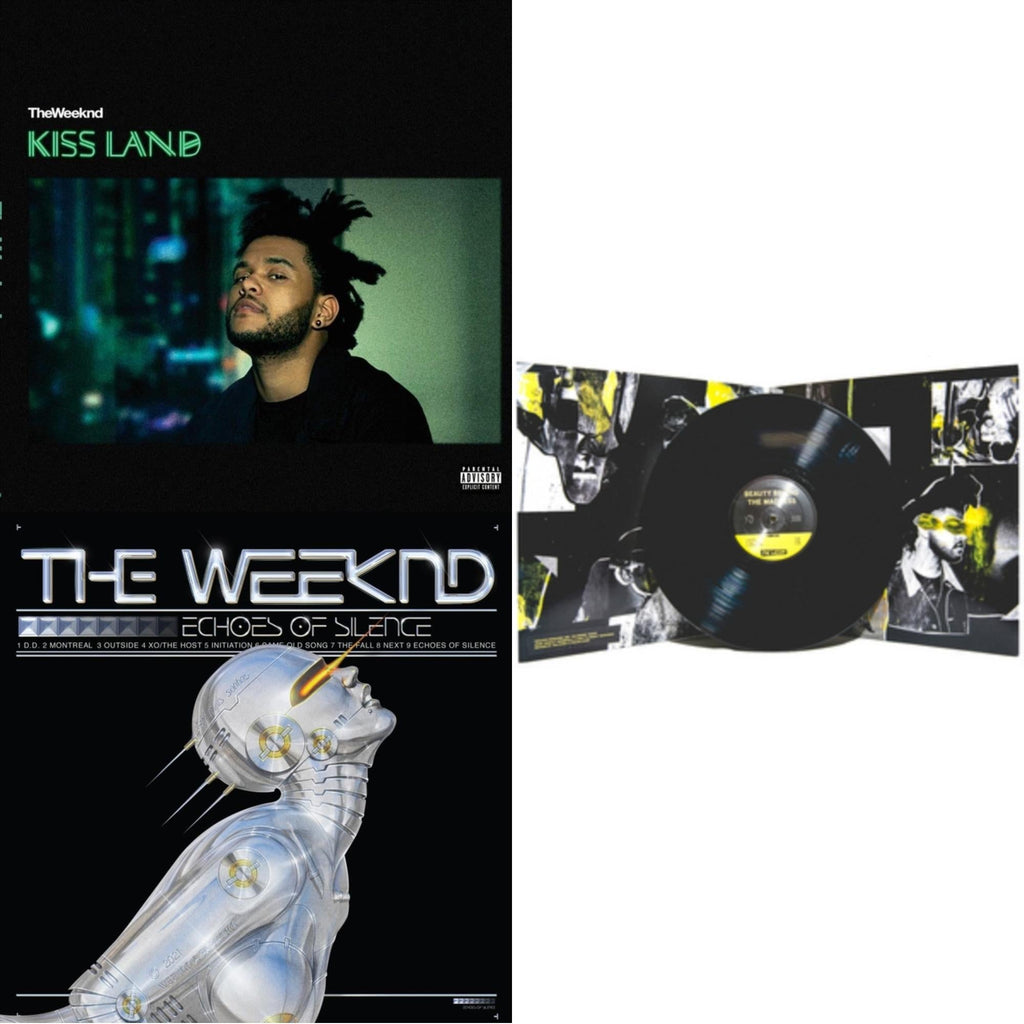 Echoes Of Silence (Alternate Cover Vinyl/2LP) & Beauty Behind The Madness (X) & Kiss Land (2LP/Seaglass Vinyl)