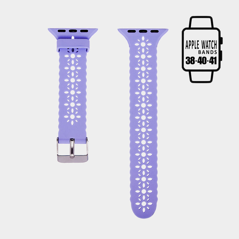 Cutout Pattern Apple Watch Silicone Band