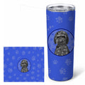 Doodle Black #2  Stainless Steel Skinny Tumbler 20 oz Vacuum Double Walled Reusable Insulated Travel Cup