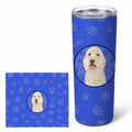 Doodle Cream #5  Stainless Steel Skinny Tumbler 20 oz Vacuum Double Walled Reusable Insulated Travel Cup