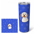 Doodle Red #2  Stainless Steel Skinny Tumbler 20 oz Vacuum Double Walled Reusable Insulated Travel Cup