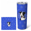 Pit Bull Black #2  Stainless Steel Skinny Tumbler 20 oz Vacuum Double Walled Reusable Insulated Travel Cup