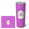 Doodle Cream #4 Stainless Steel Skinny Tumbler 20 oz Vacuum Double Walled Reusable Insulated Travel Cup