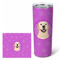Labrador Retriever Yellow #2 Stainless Steel Skinny Tumbler 20 oz Vacuum Double Walled Reusable Insulated Travel Cup