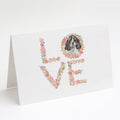 Cocker Spaniel #9 LOVE Greeting Cards Pack of 8 Blank Cards with Envelopes Whimsical A7 Size 5x7