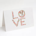 Ibizan Hound #5 LOVE Greeting Cards Pack of 8 Blank Cards with Envelopes Whimsical A7 Size 5x7